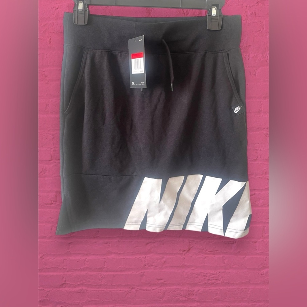 Nike Sportswear Skirt French Terry Big Nike Air Logo Wrapped Girls Large - Picture 4 of 10
